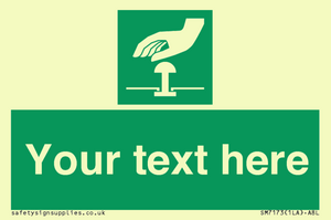 Custom Safe condition: Emergency stop button